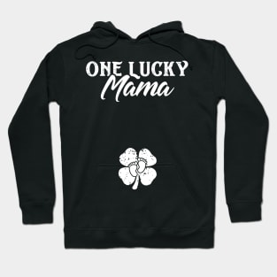 One Lucky Mama St Patricks Day Pregnancy Announcement Hoodie